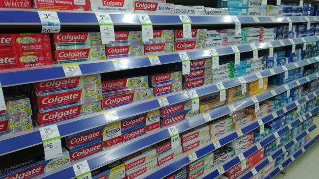 toothpaste aisle